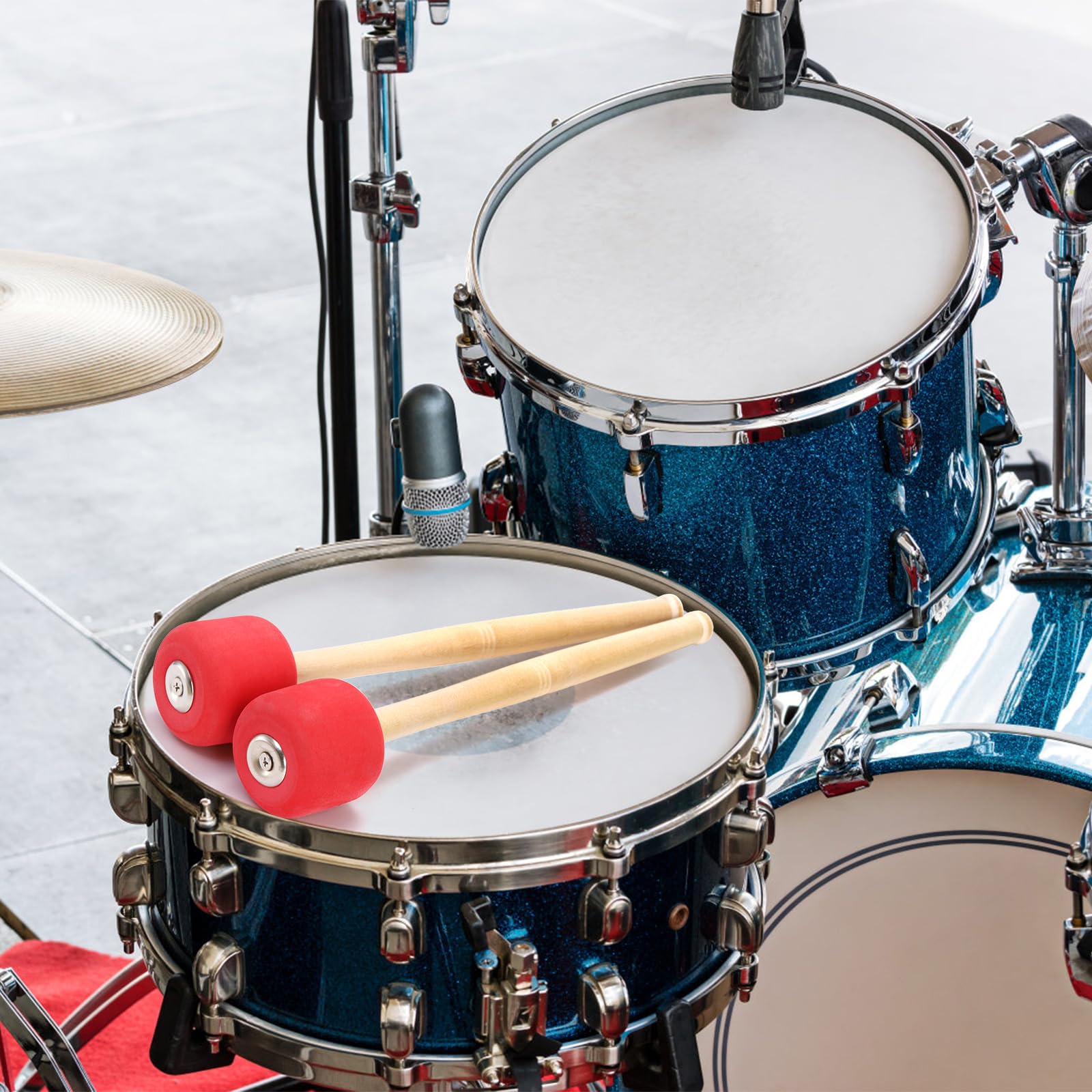 Amazon | Covzoe バスドラムマレット4個パック、13インチ